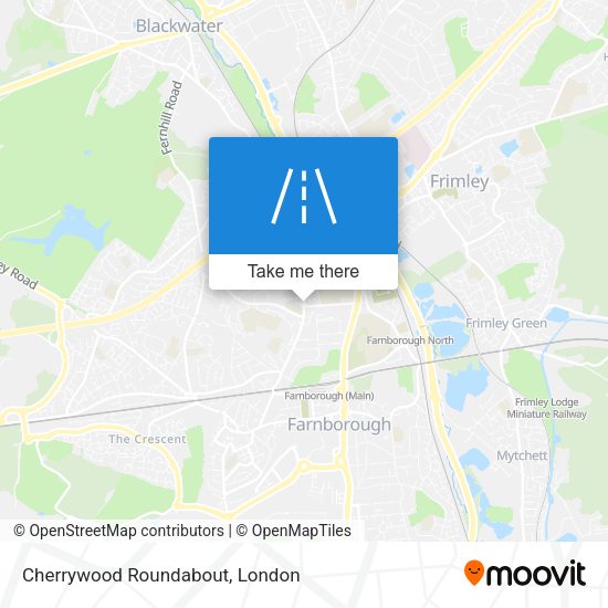 Cherrywood Roundabout map