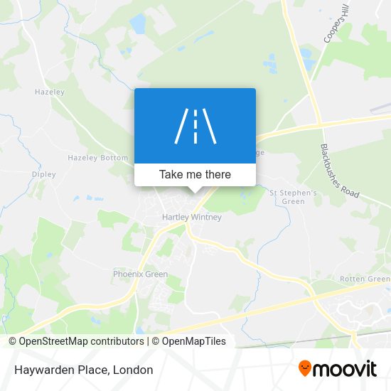 Haywarden Place map