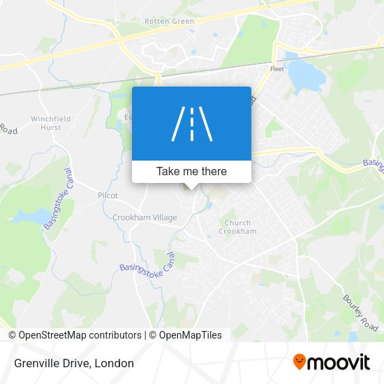 Grenville Drive map
