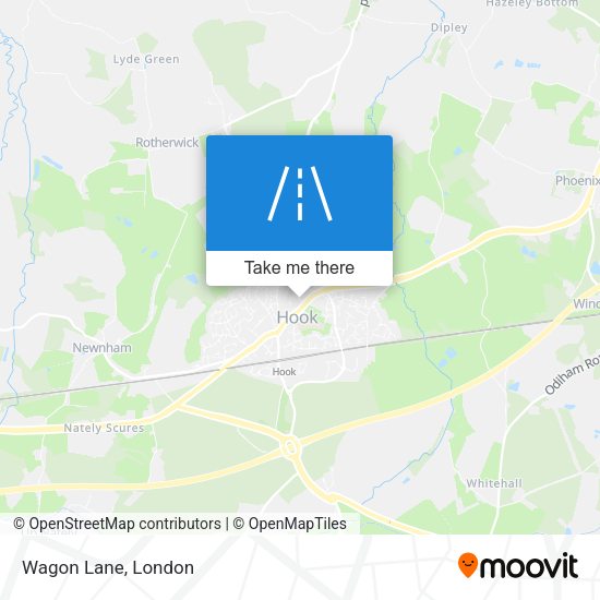 Wagon Lane map