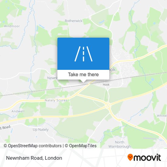 Newnham Road map
