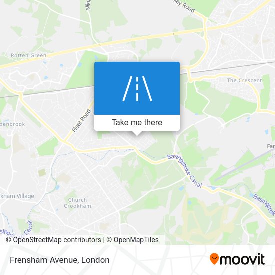 Frensham Avenue map