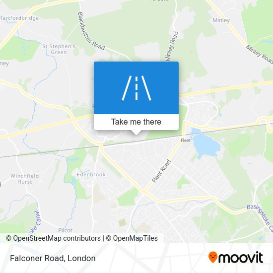 Falconer Road map