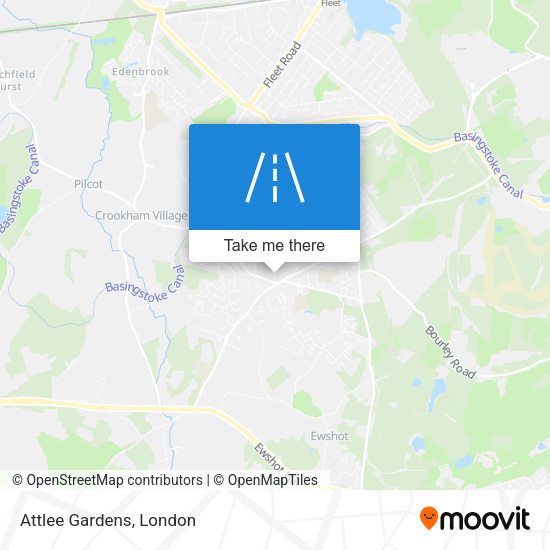 Attlee Gardens map