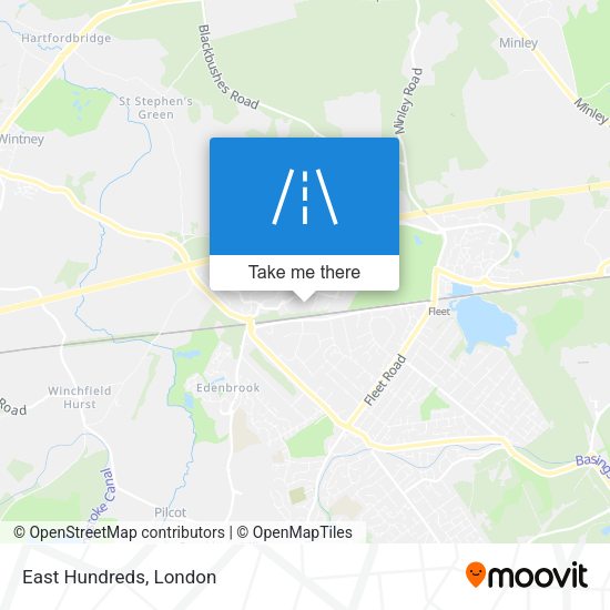 East Hundreds map