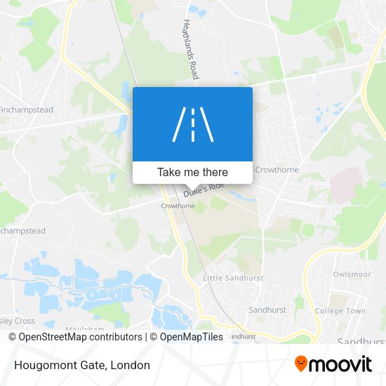 Hougomont Gate map