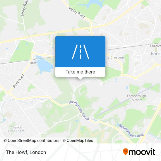 The Howf map