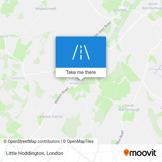 Little Hoddington map