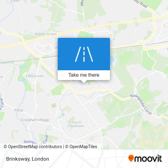 Brinksway map