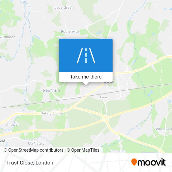 Trust Close map