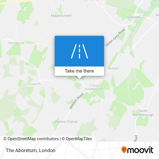 The Aboretum map