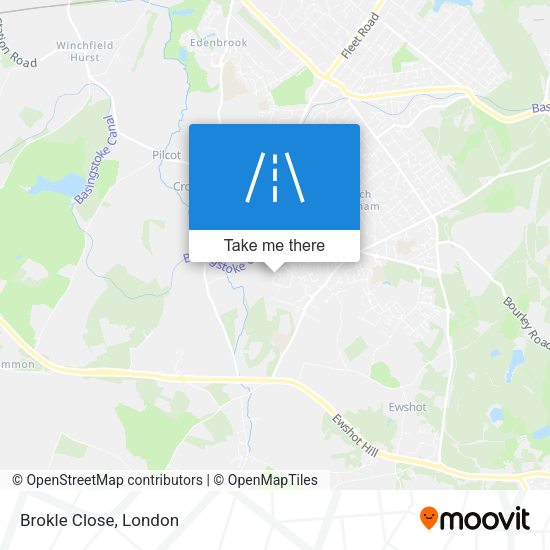 Brokle Close map