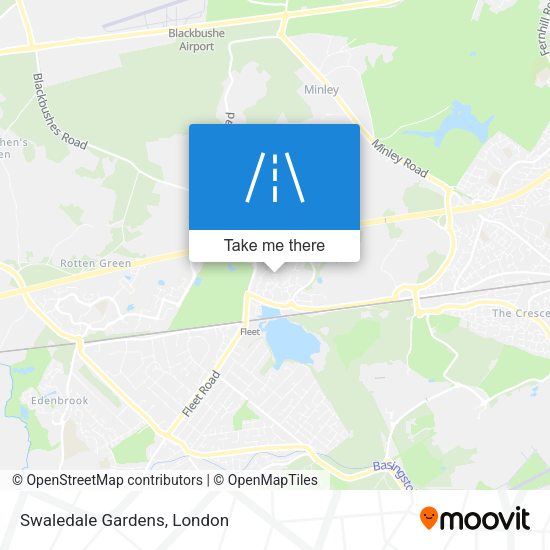 Swaledale Gardens map