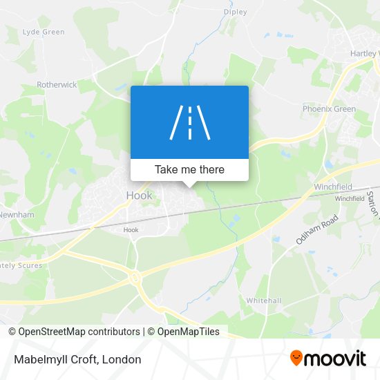 Mabelmyll Croft map