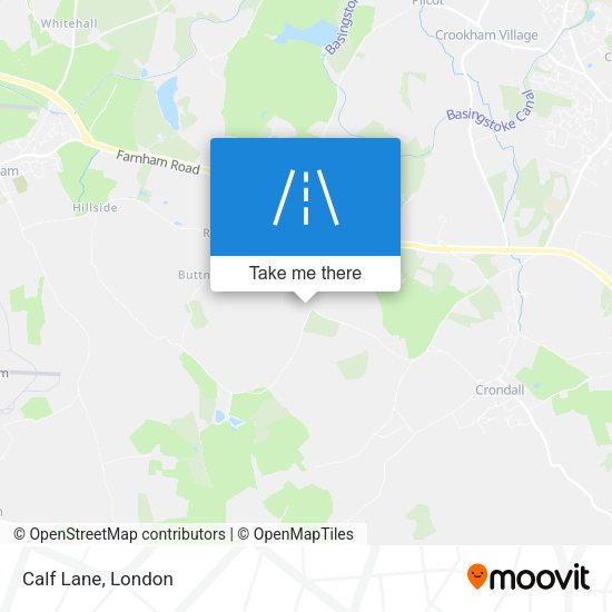 Calf Lane map