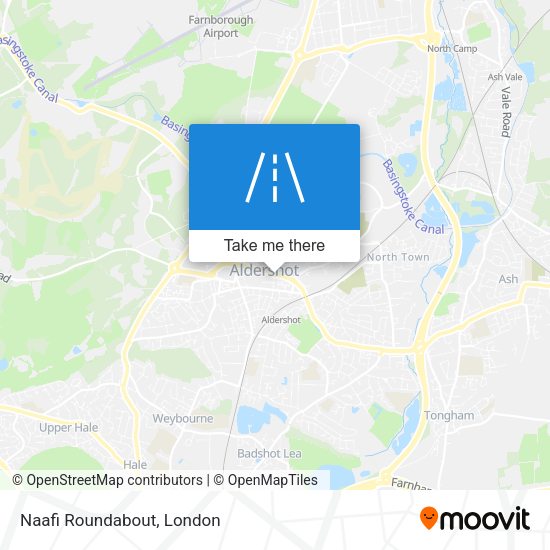 Naafi Roundabout map