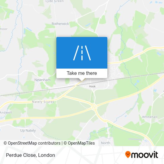 Perdue Close map