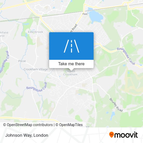 Johnson Way map