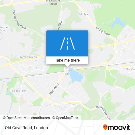Old Cove Road map