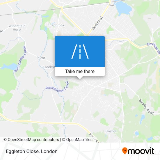Eggleton Close map