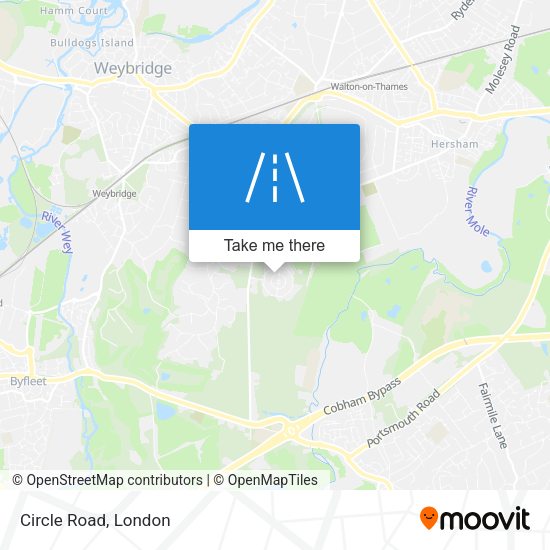 Circle Road map