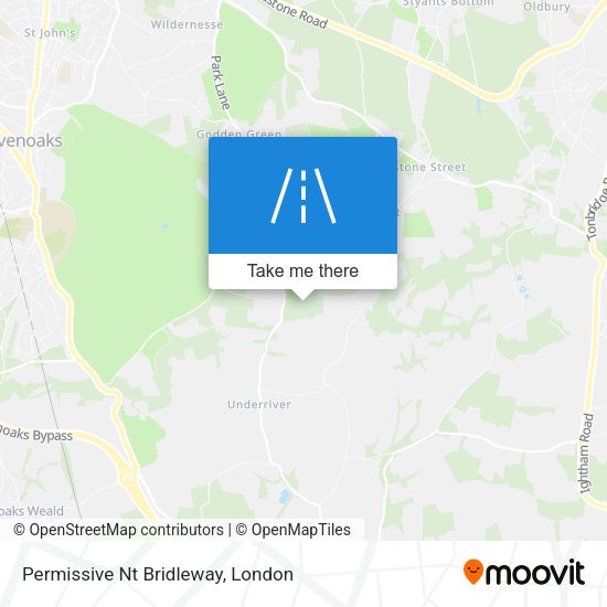Permissive Nt Bridleway map