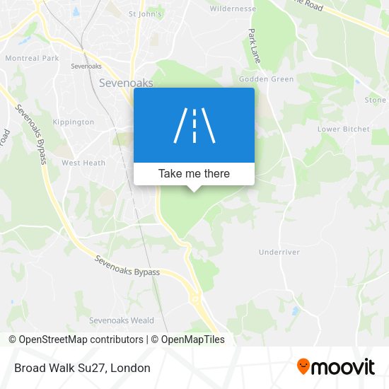 Broad Walk Su27 map