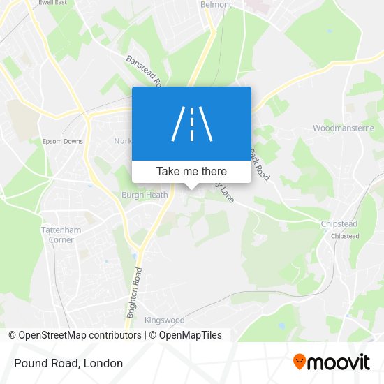 Pound Road map