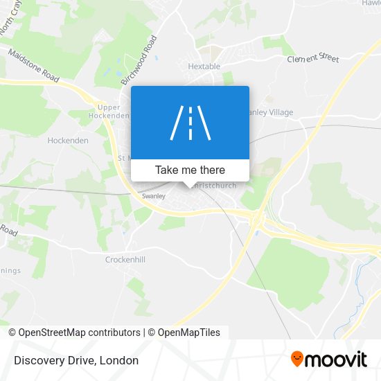 Discovery Drive map