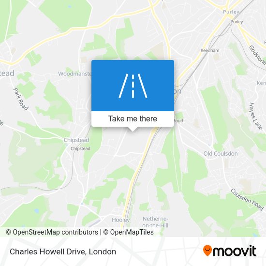 Charles Howell Drive map