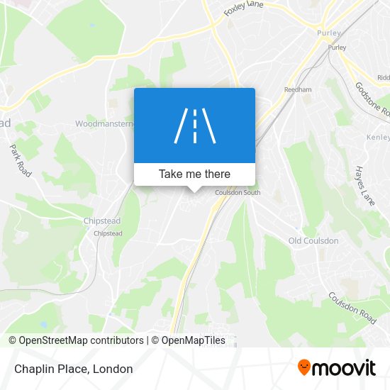 Chaplin Place map