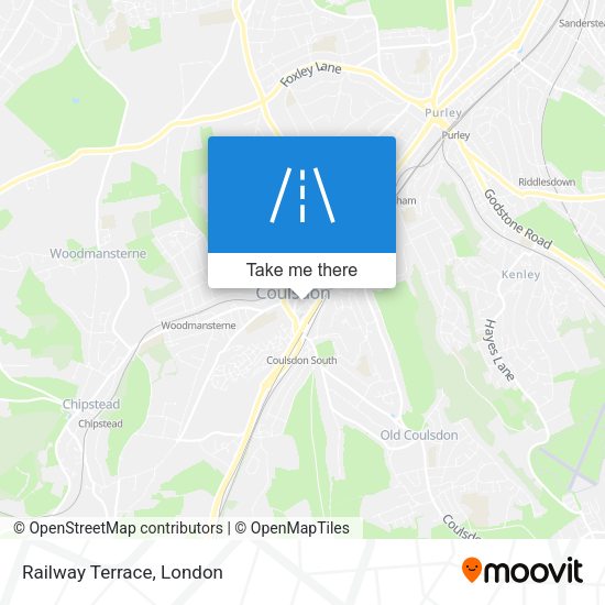 Railway Terrace map