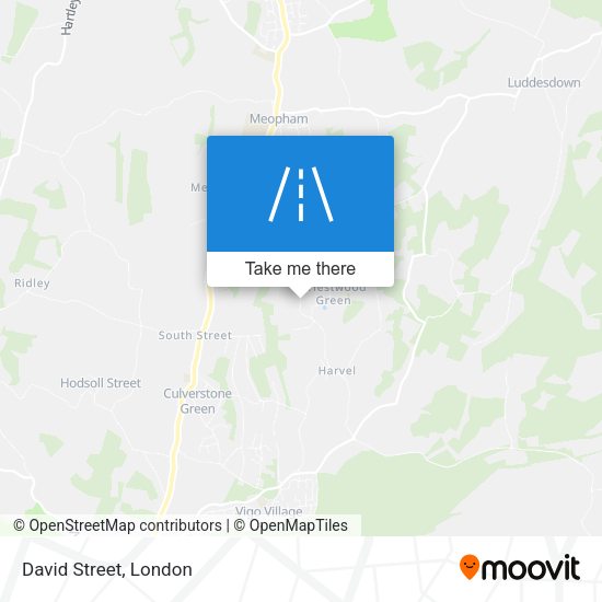 David Street map