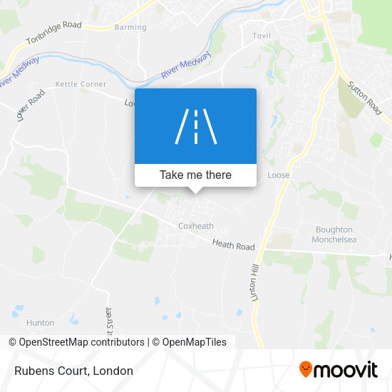 Rubens Court map