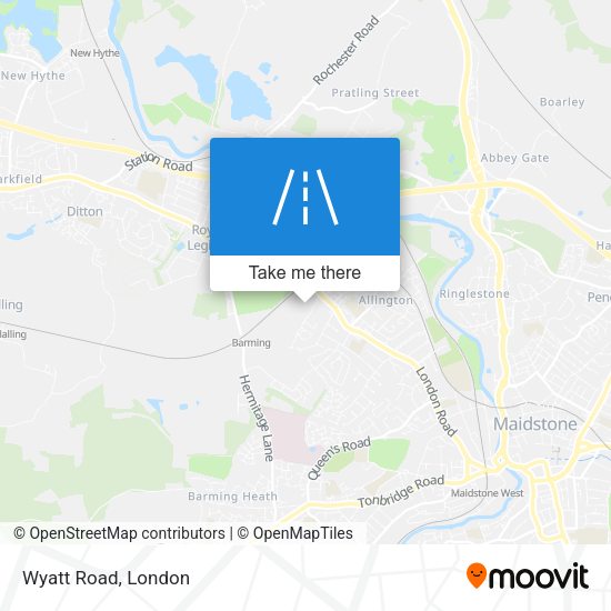Wyatt Road map