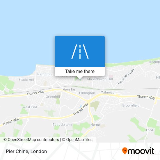 Pier Chine map