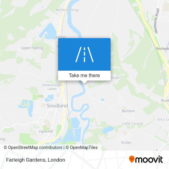 Farleigh Gardens map