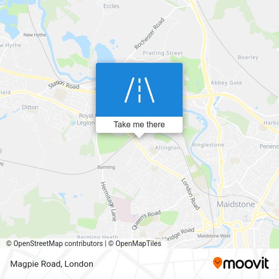 Magpie Road map