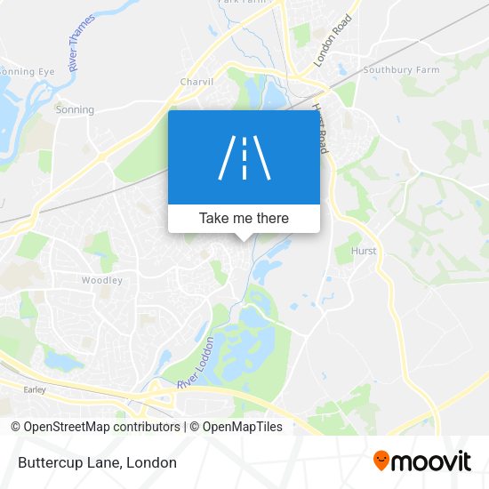 Buttercup Lane map