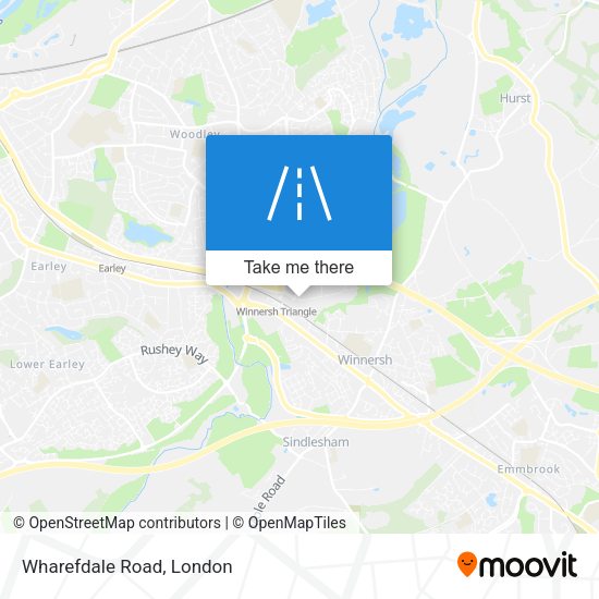 Wharefdale Road map