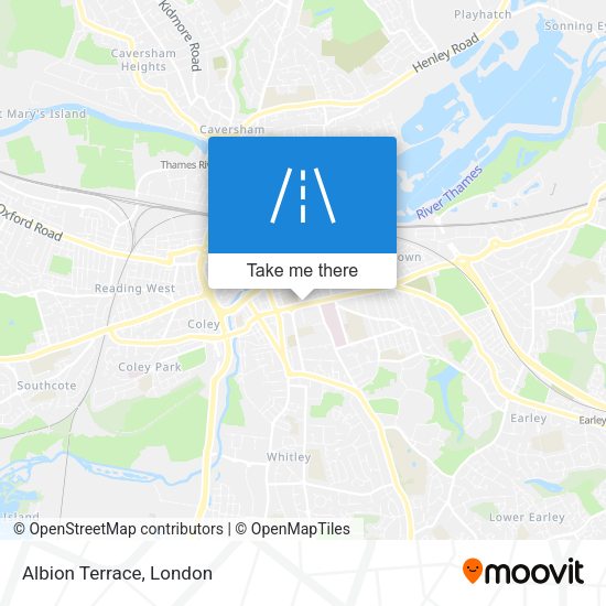 Albion Terrace map