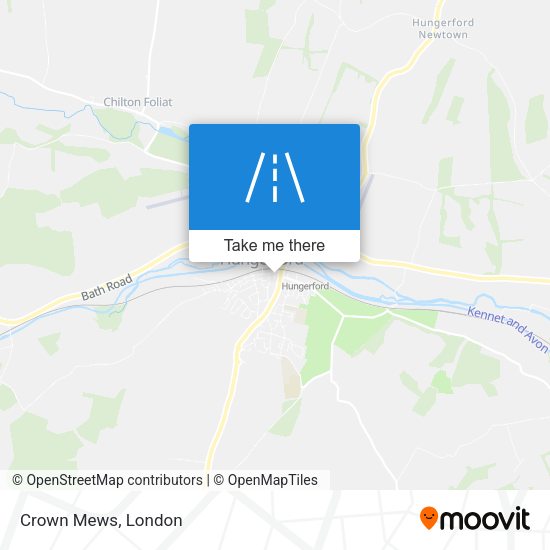 Crown Mews map