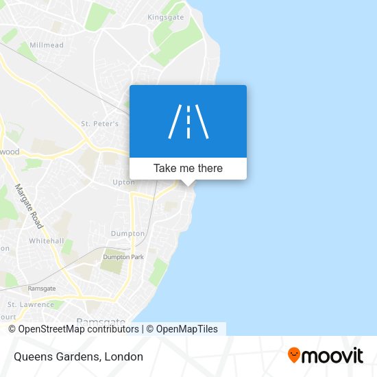 Queens Gardens map