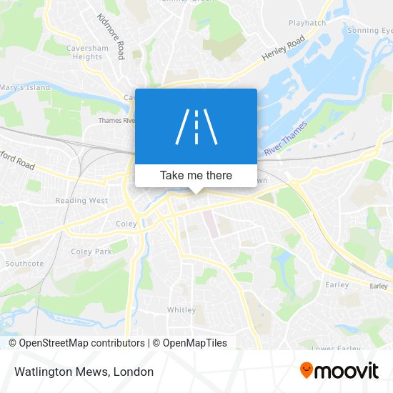 Watlington Mews map