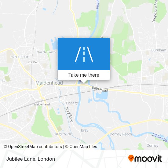Jubilee Lane map