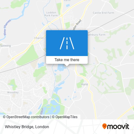 Whistley Bridge map