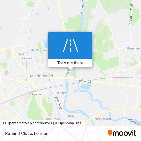 Rutland Close map