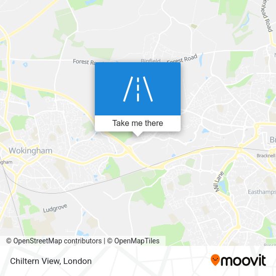 Chiltern View map