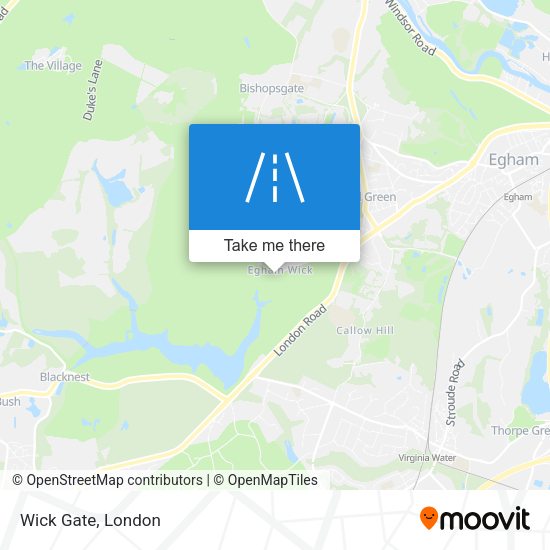 Wick Gate map