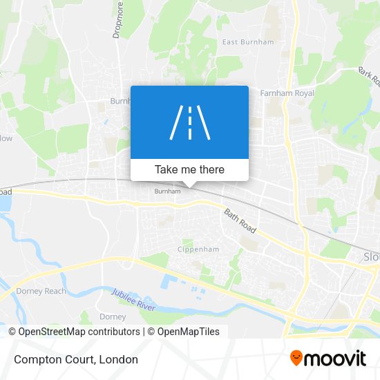 Compton Court map